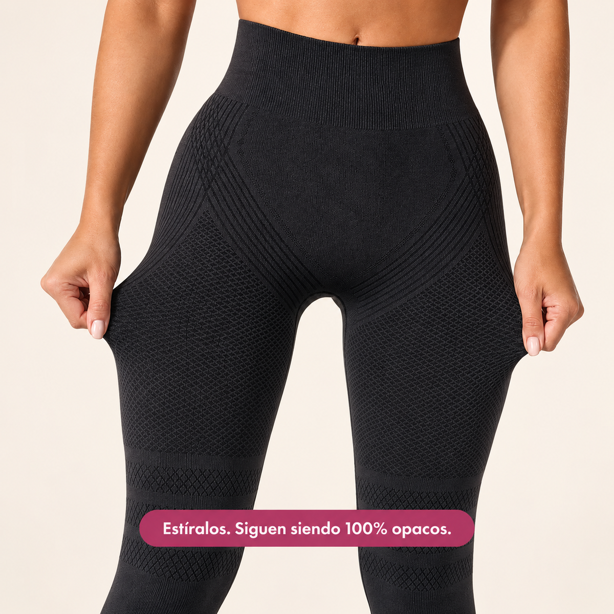 Leggings moldeadores · Mantén la espalda en su lugar